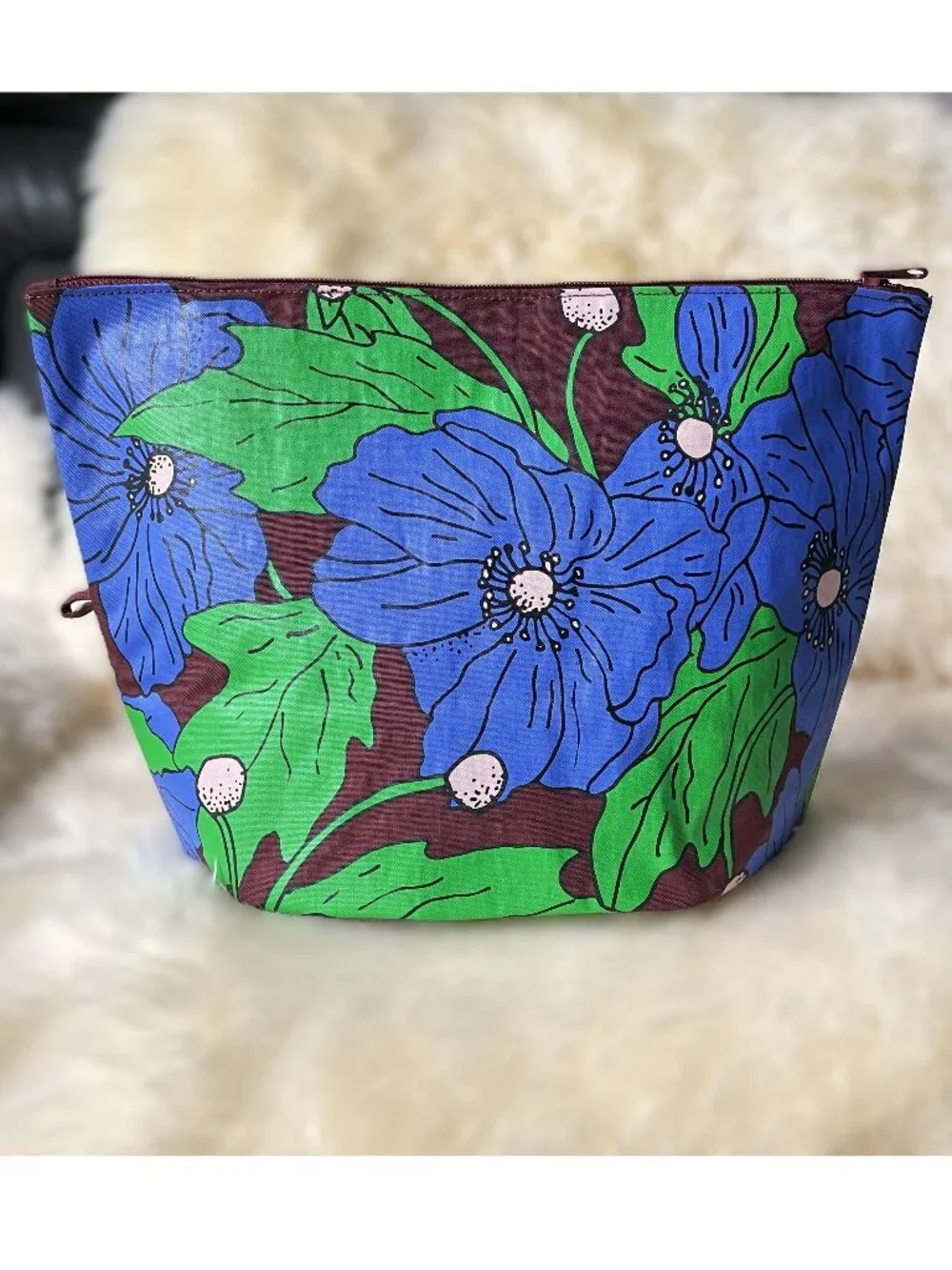 NWOT Baggu Go Pouch Large - Poppy